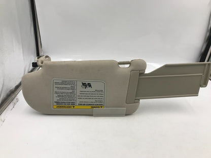 2006-2010 Infinti M35 Passenger Sun Visor Sunvisor Gray Illuminated E01B30083