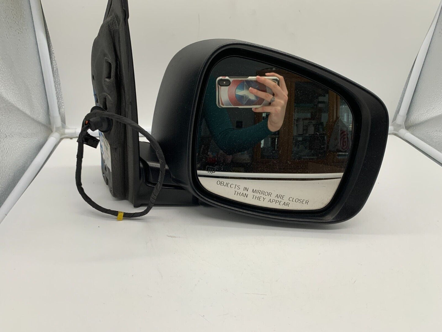 2011-2020 Dodge Caravan Passenger Side View Power Door Mirror Gray OEM E02B69006