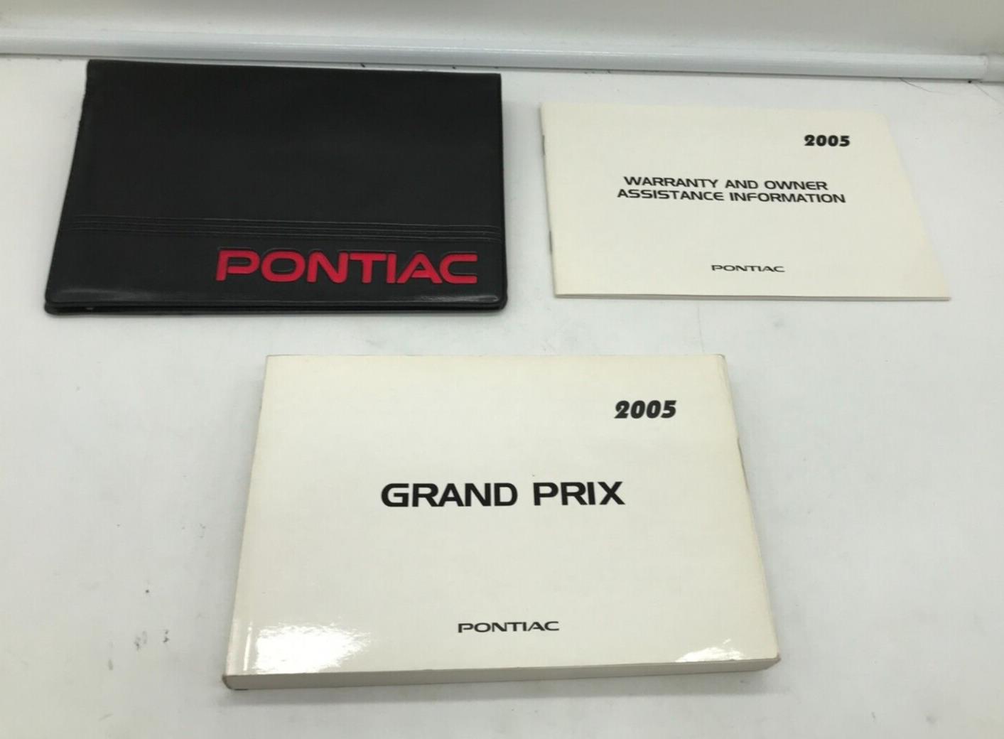 2005 Pontiac Grand Prix Owners Manual Set with Case OEM E04B34033