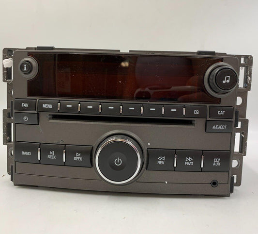 2009 Saturn Aura AM FM Radio CD Player Receiver OEM A02B45025