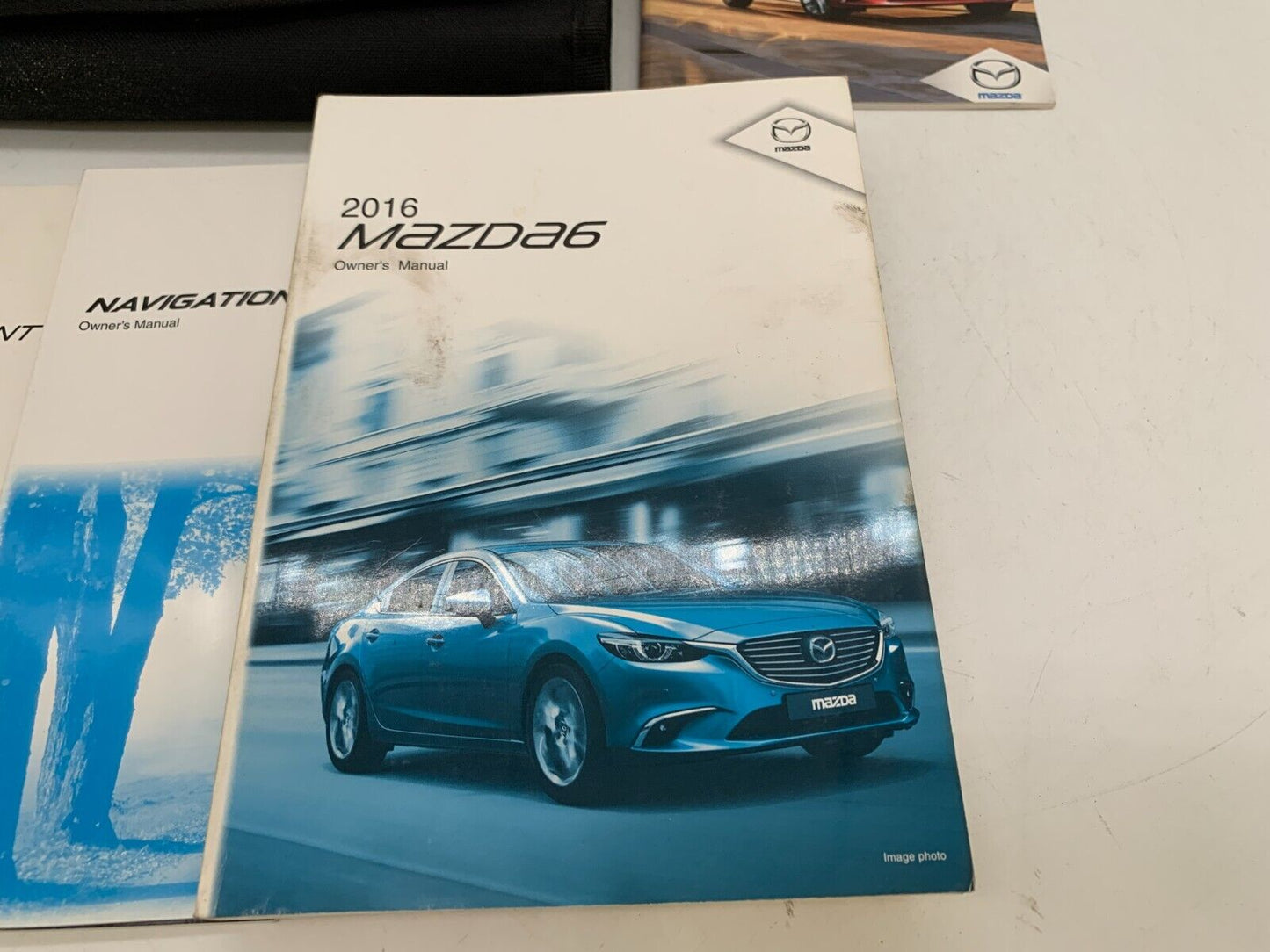 2016 Mazda 6 Owners Manual Set with Case OEM D01B60007