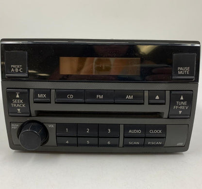 2004-2006 Nissan Altima AM FM Radio CD Player Receiver OEM A04B30034