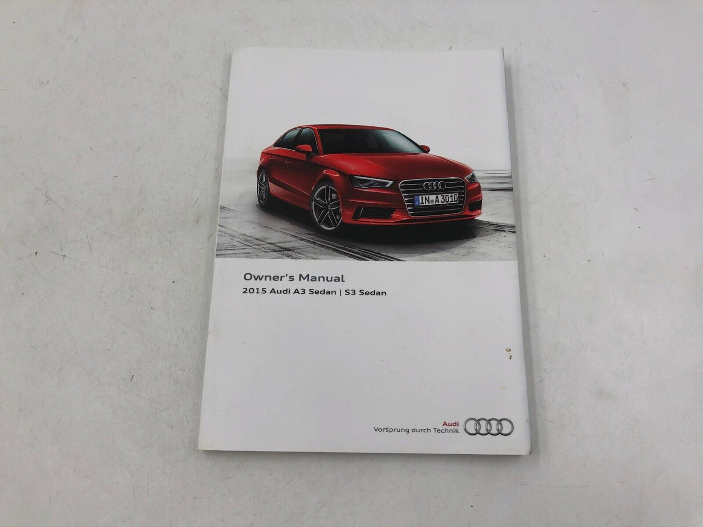 2015 Audi A3 Owners Manual Handbook Set with Case OEM B04B69005