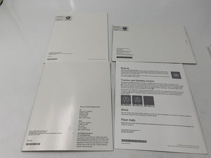 2015 BMW 5 Series Sedan Owners Manual Set with Case OEM C04B58004