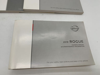 2019 Nissan Rogue Owners Manual Set with Case OEM E04B59007