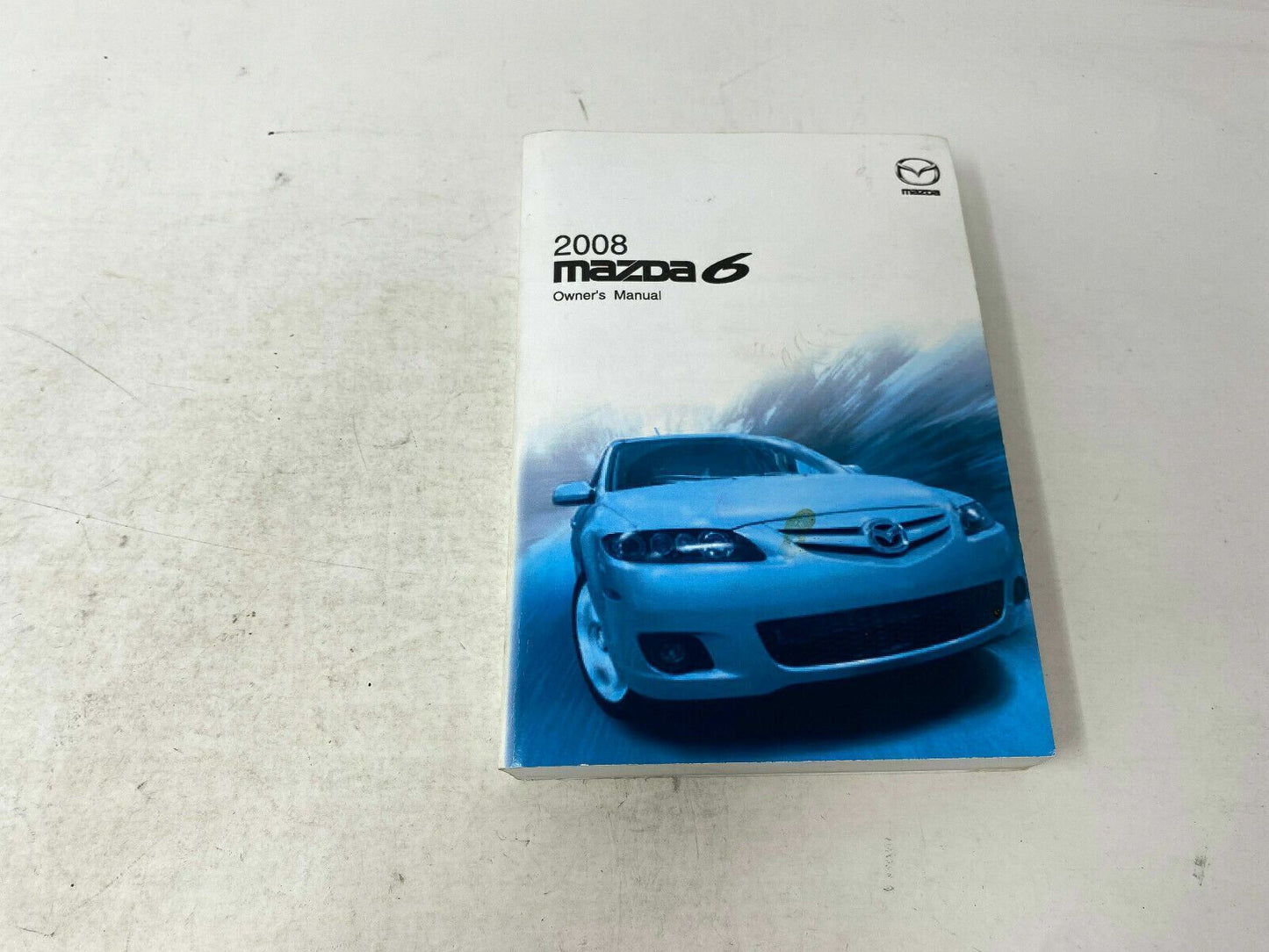 2008 Mazda 6 Owners Manual with Case OEM C01B10084