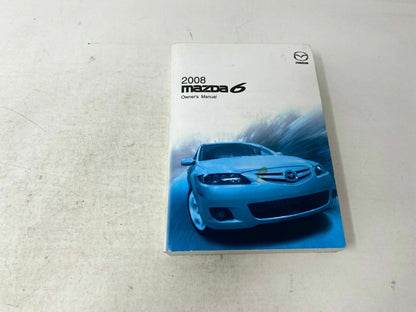 2008 Mazda 6 Owners Manual with Case OEM C01B10084