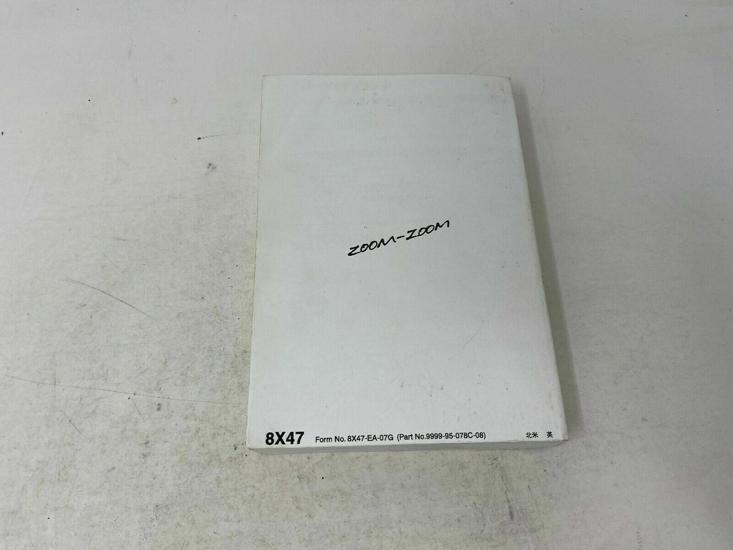 2008 Mazda 6 Owners Manual with Case OEM C01B10084