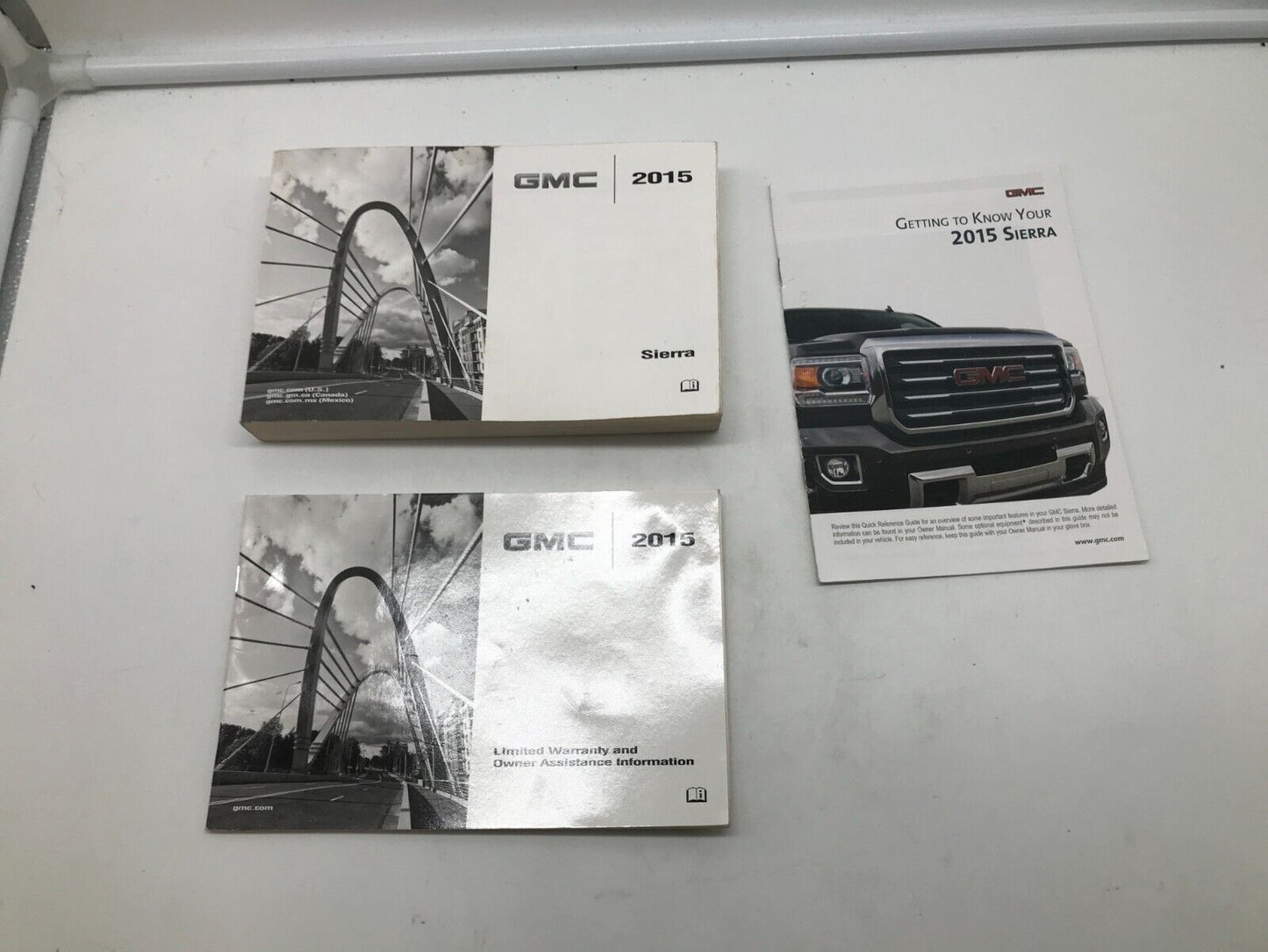 2015 GMC Sierra 1500 Owners Manual Set OEM D01B56054