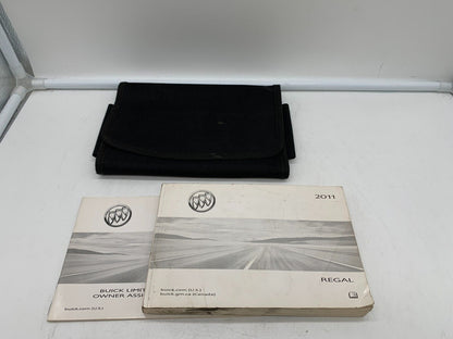 2011 Buick Regal Owners Manual Set with Case OEM B01B54040