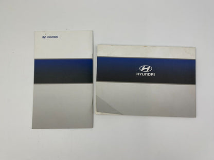 2011 Hyundai Sonata Owners Manual Set with Case OEM C01B28019