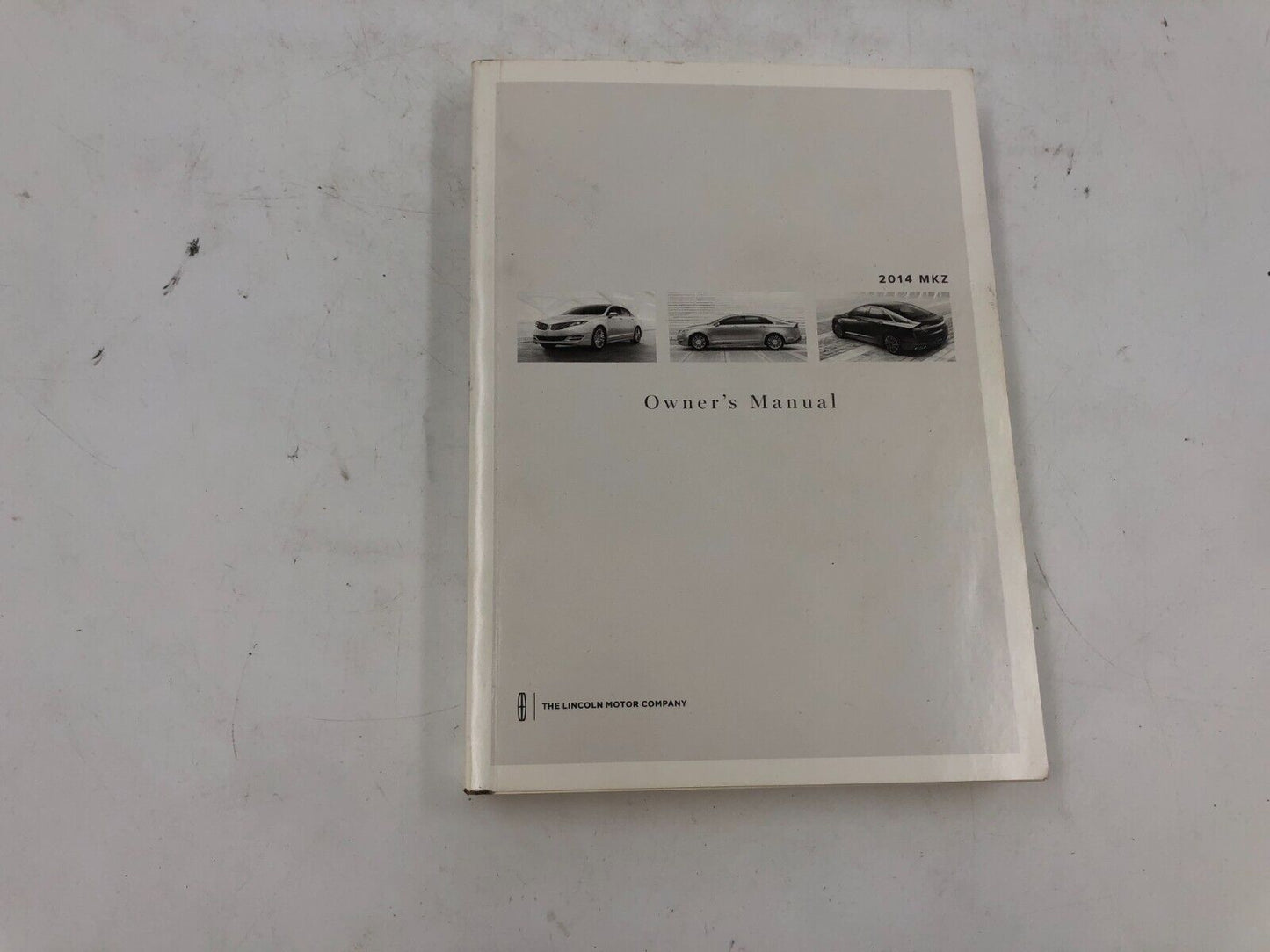 2014 Lincoln MKZ Owners Manual Set with Case OEM B02B44054