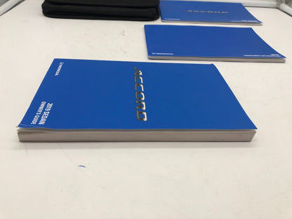 2019 Honda Accord Owners Manual Set with Case OEM C03B06003