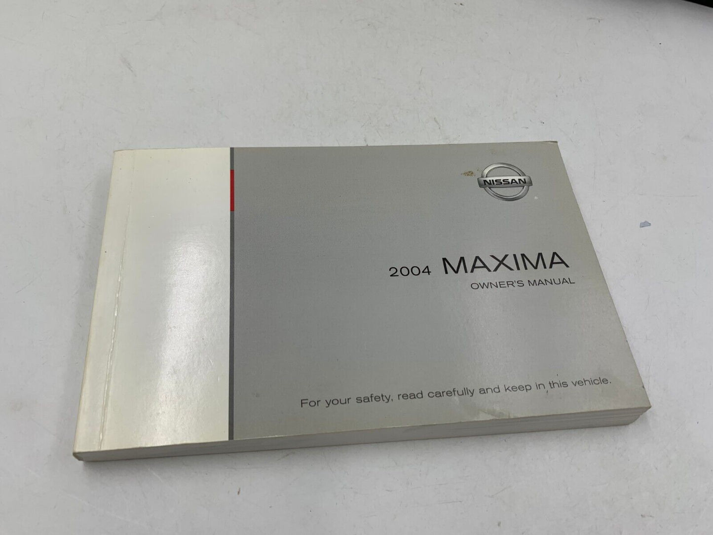 2004 Nissan Maxima Owners Manual Handbook Set with Case OEM F02B05055