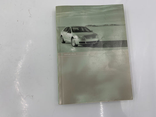 2007 Mercury Milan Owners Manual Handbook OEM A04B19062