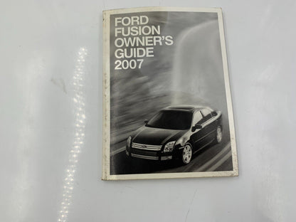 2007 Ford Fusion Owners Manual Handbook OEM A04B19057