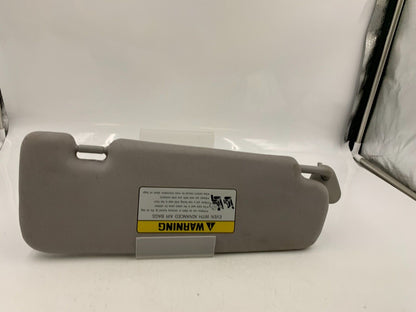 2011-2014 Hyundai Sonata Driver Sun Visor Sunvisor Gray Illuminated E01B38063