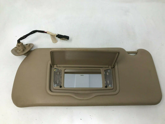 2003-2007 Cadillac CTS Driver Sun Visor Sunvisor Brown Illuminated OEM J02B11003