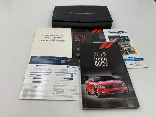 2015 Dodge Charger Owners Manual Handbook Set with Case OEM G01B05056