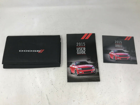 2015 Dodge Charger Owners Manual Handbook Set with Case G04B43010