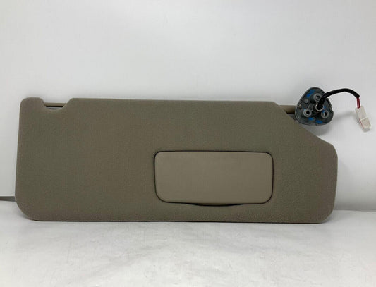 2011-2014 Toyota Sienna Passenger Sun Visor Sunvisor Beige Illuminated F04B37002