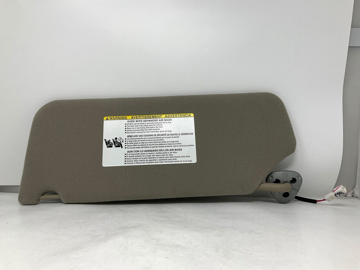 2011-2014 Toyota Sienna Passenger Sun Visor Sunvisor Beige Illuminated F04B37002