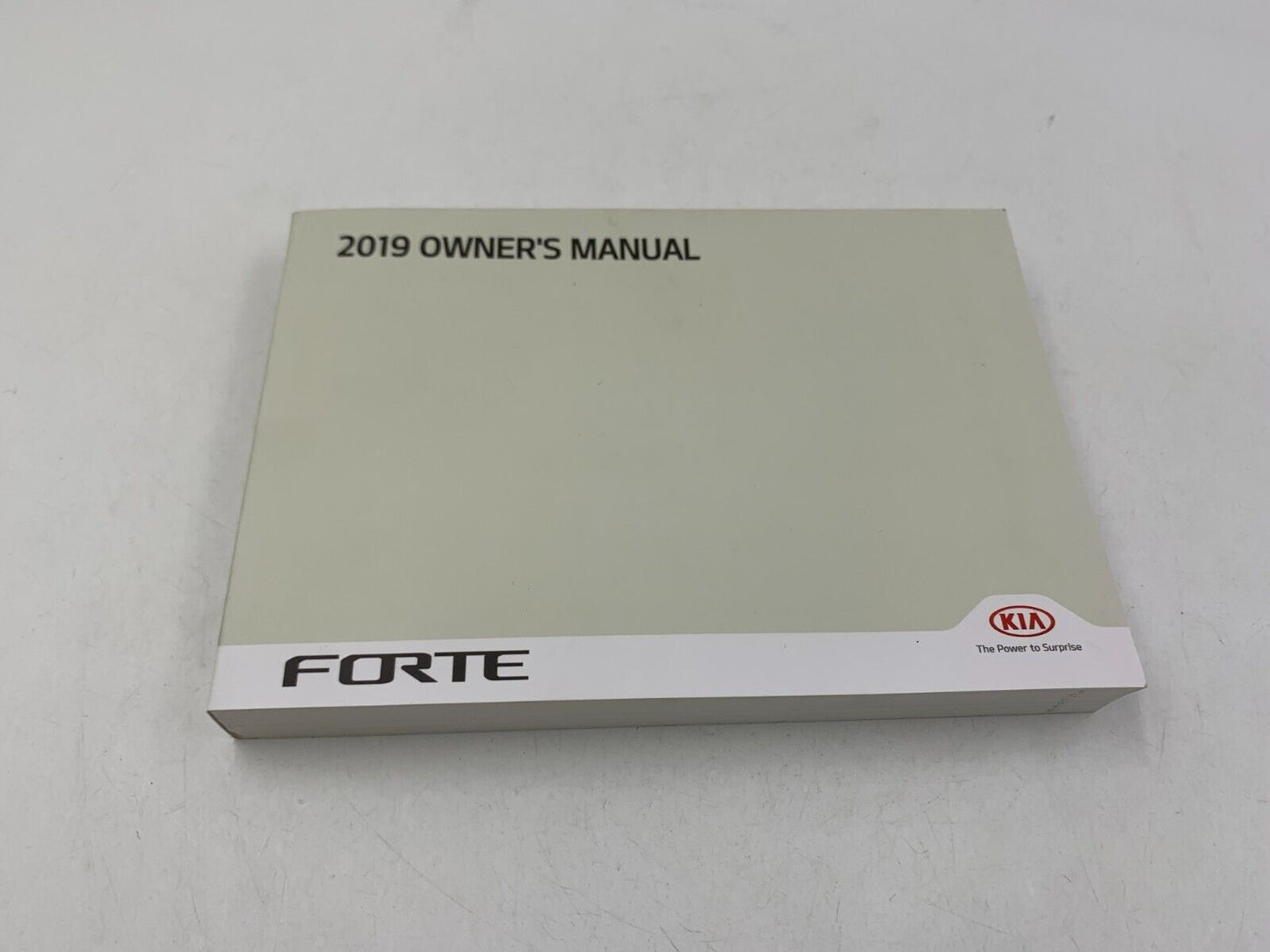 2019 Kia Forte Owners Manual Handbook Set OEM F02B43015