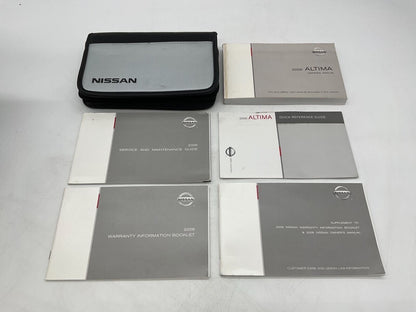 2006 Nissan Altima Owners Manual Handbook Set with Case OEM G03B35017