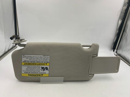 2010-2014 Subaru Legacy Passenger Visor Sunvisor Gray Illuminated OEM F01B15054