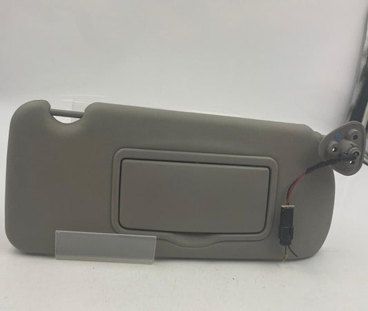 2004-2009 Cadillac SRX Passenger Sun Visor Sunvisor Gray Illuminated G01B52057