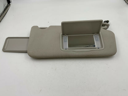 2010-2014 Subaru Legacy Passenger Sun Visor Sunvisor Gray Illuminated H02B13009