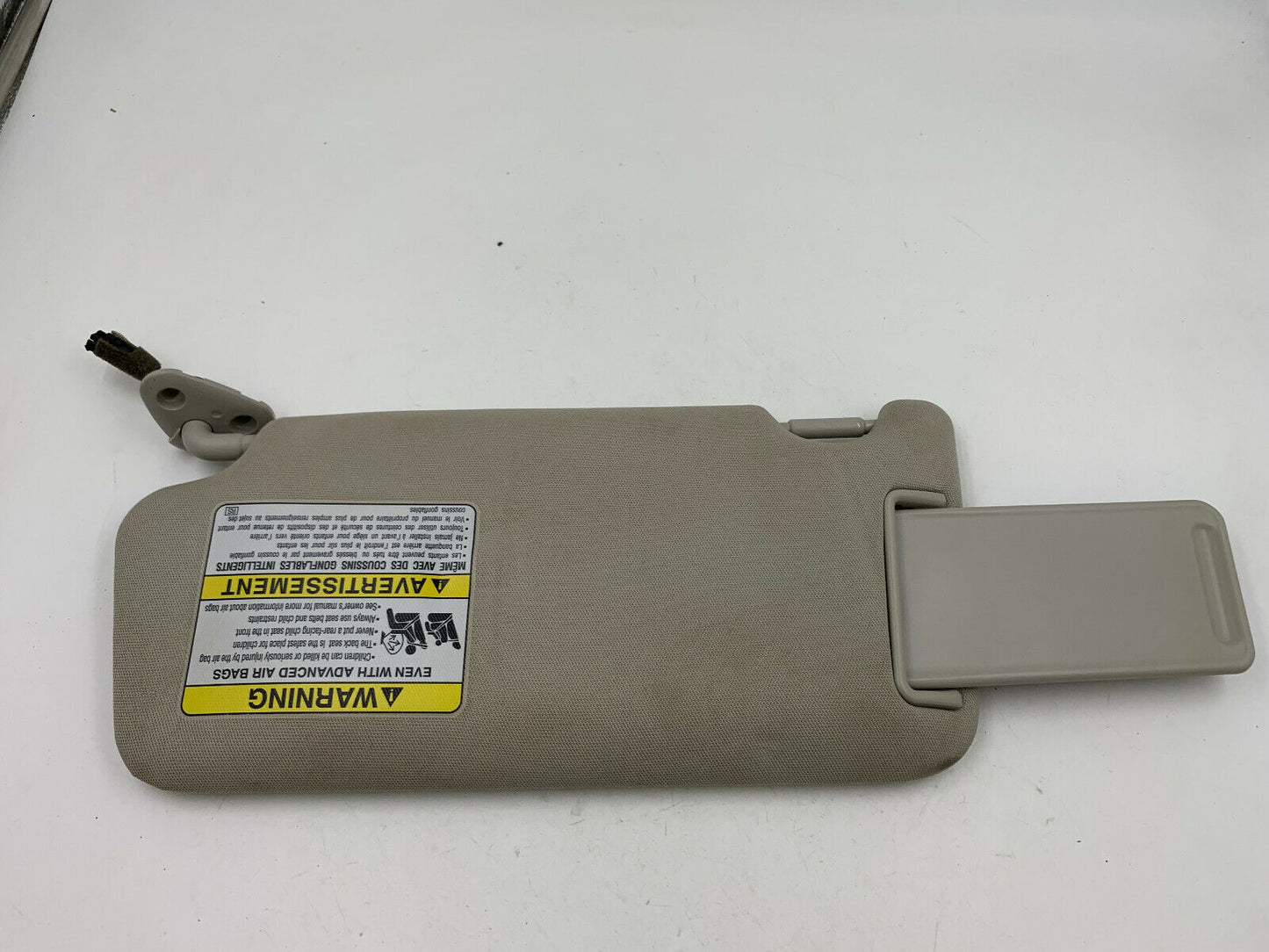 2010-2014 Subaru Legacy Passenger Sun Visor Sunvisor Gray Illuminated H02B13009