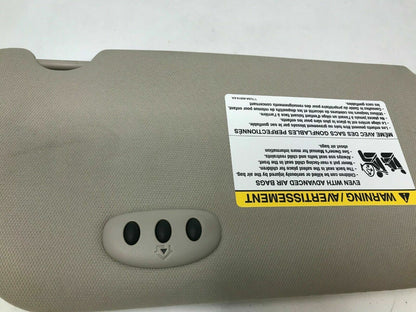 2010-2011 Ford Taurus Driver Sun Visor Sunvisor Beige Illuminated OEM H02B06008