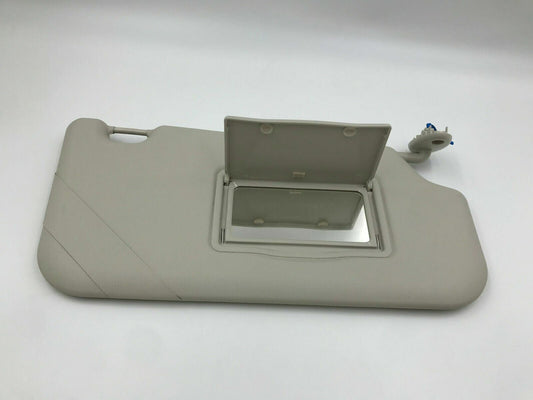 2012-2013 Ford Focus Passenger Sun Visor Sunvisor Off White Cream OEM I01B05004