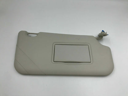 2012-2013 Ford Focus Passenger Sun Visor Sunvisor Off White Cream OEM I01B05004