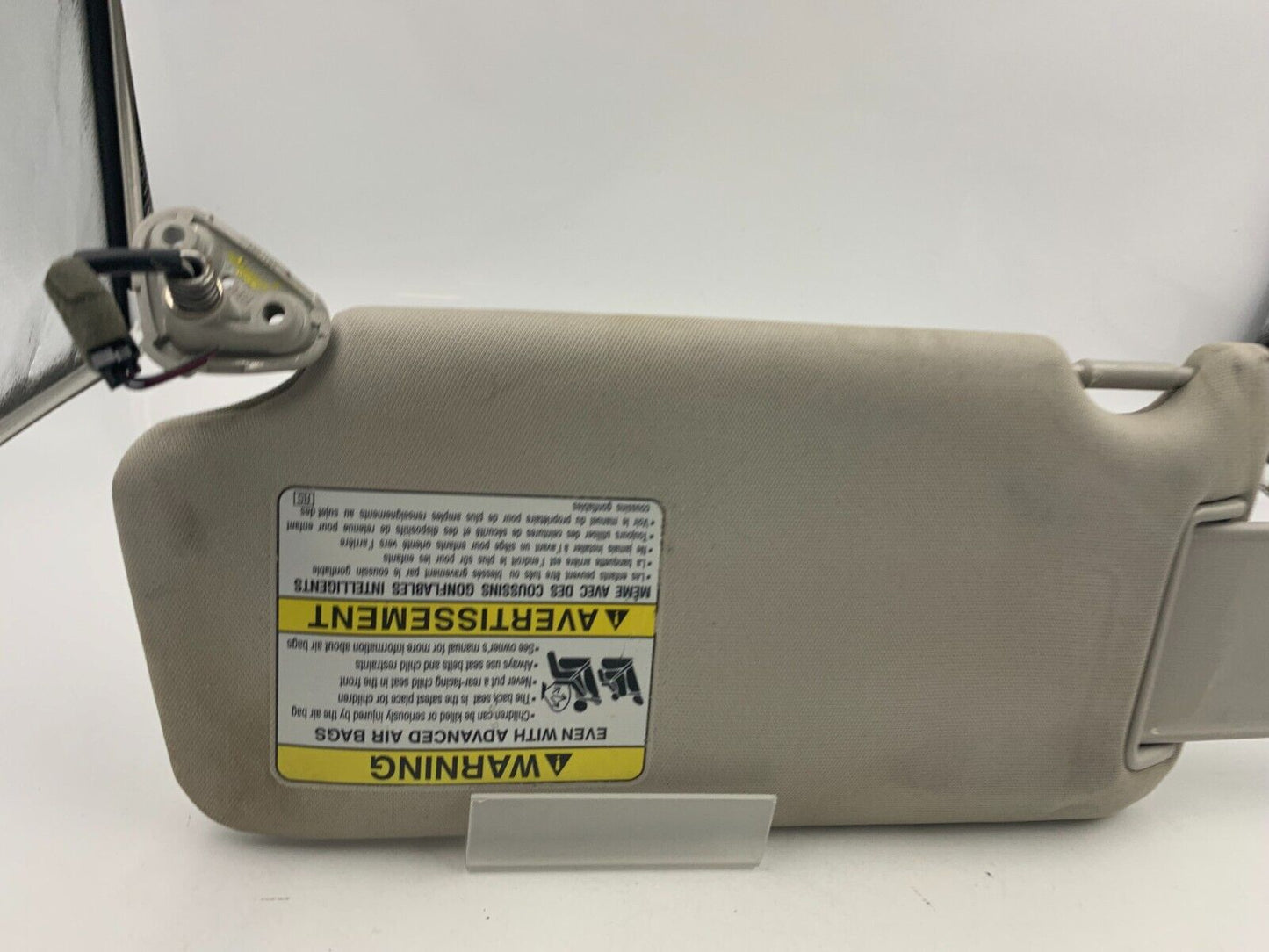 2010-2014 Subaru Legacy Passenger Sun Visor Sunvisor Gray Illuminated C01B38070