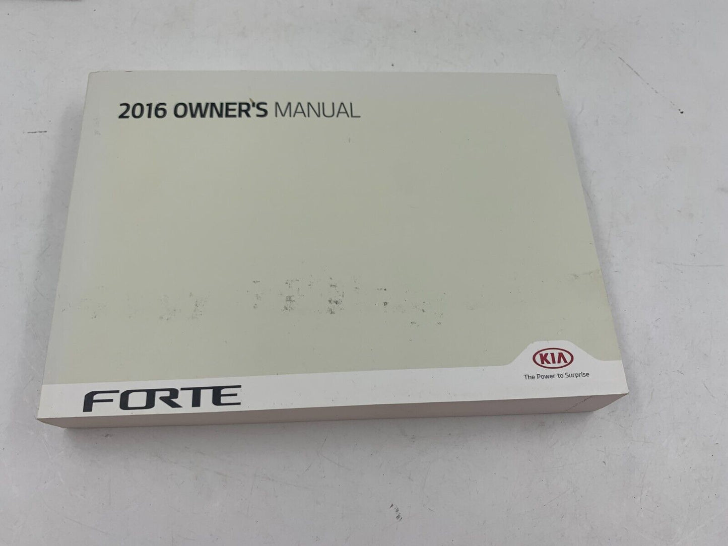 2016 Kia Forte Owners Manual Handbook Set OEM A04B08039