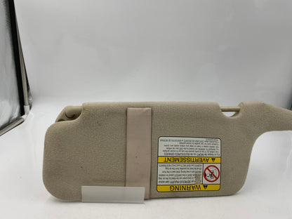 2000-2001 Subaru Legacy Passenger Sun Visor Sunvisor Beige OEM B02B56039