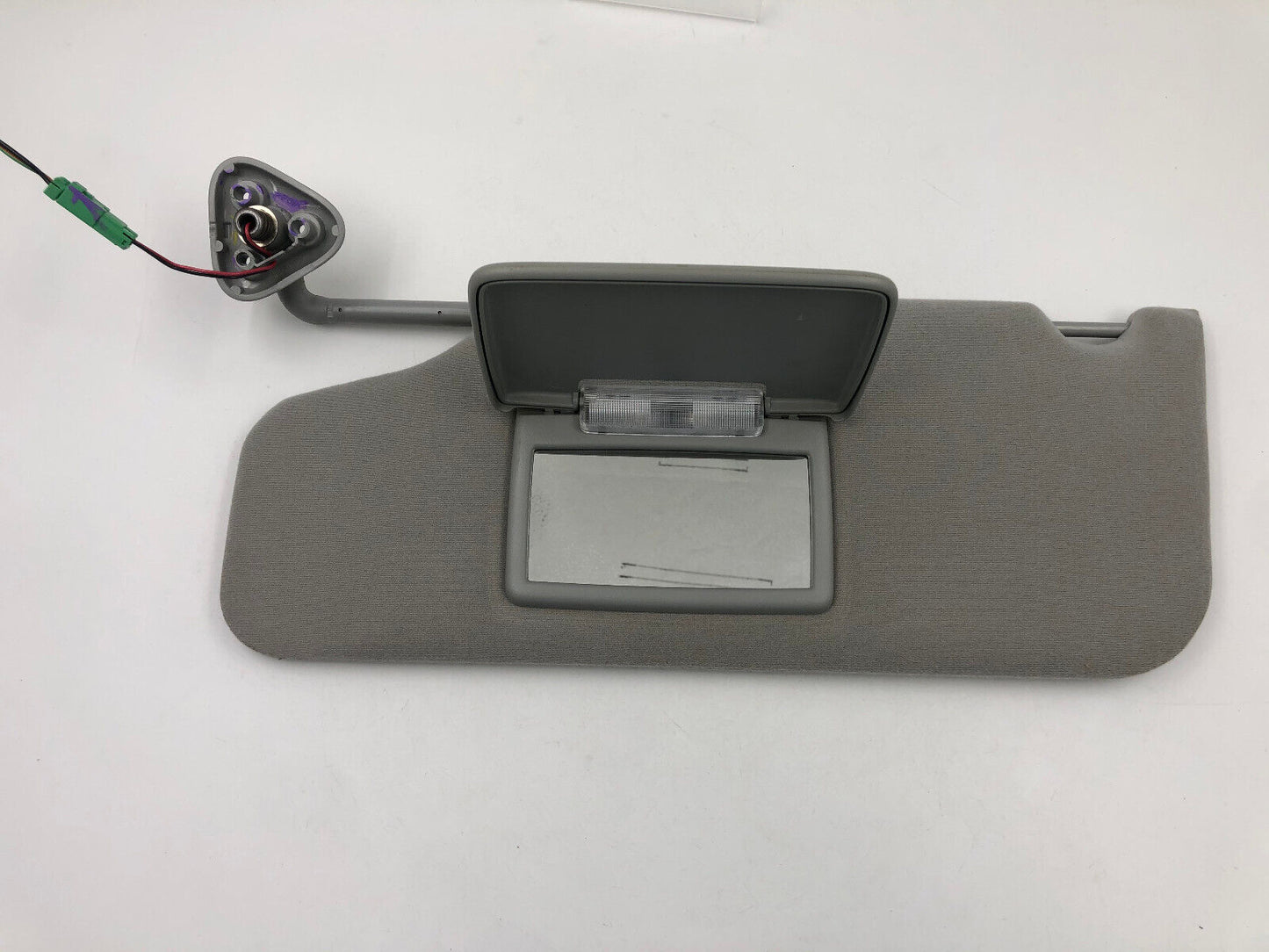 2005-2007 Ford Freestyle Driver Sun Visor Sunvisor Gray Illuminated G03B06004