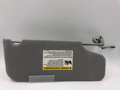 2005-2007 Ford Freestyle Driver Sun Visor Sunvisor Gray Illuminated G03B06004