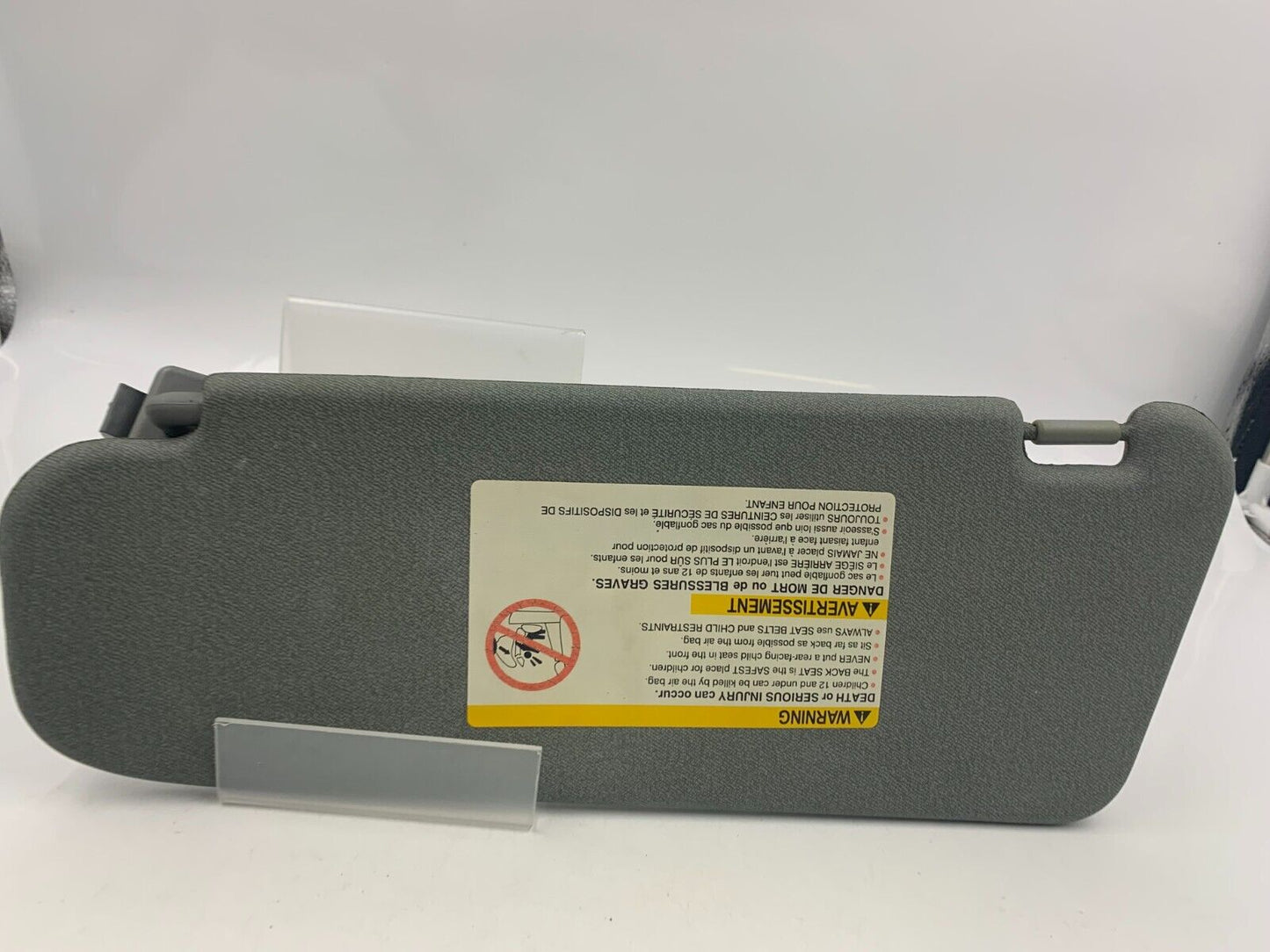 2004-2011 Chevy Aveo Wave Passenger Sun Visor Sunvisor Gray OEM B03B42050