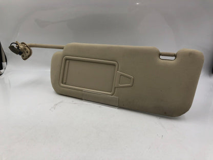 2014-2016 Kia Cadenza Driver Sun Visor Sunvisor Tan OEM D03B02018