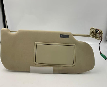 2013-2019 Ford Taurus Passenger Sun Visor Sunvisor Beige Illuminated F01B35052