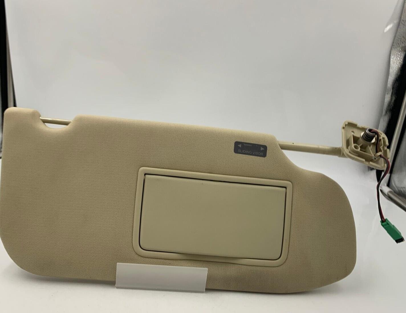 2013-2019 Ford Taurus Passenger Sun Visor Sunvisor Beige Illuminated F01B35052