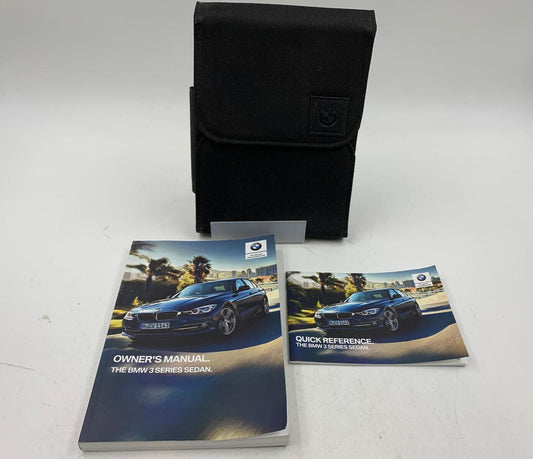 2018 BMW 3 Series Owners Manual Handbook with Case OEM D01B23020