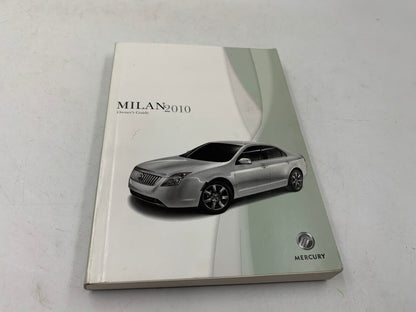 2010 Mercury Milan Hybrid Owners Manual Handbook with Case OEM G01B12058