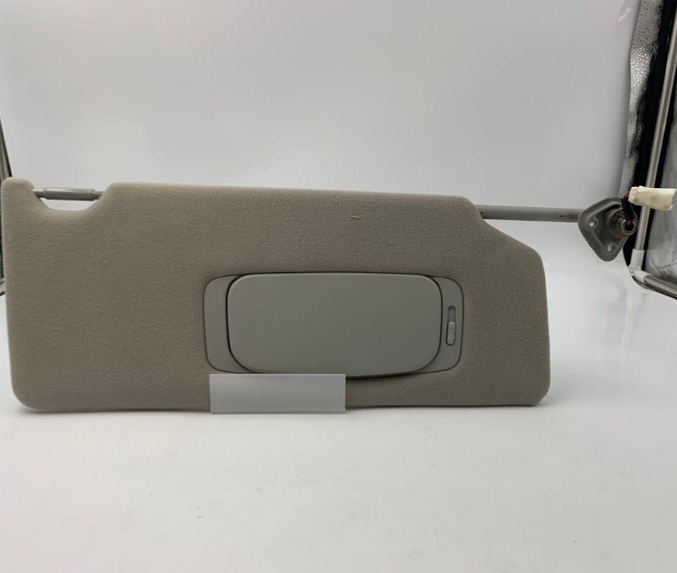 2005-2012 Toyota Avalon Passenger Sun Visor Sunvisor Gray Illuminated F01B31052