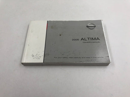 2005 Nissan Altima Owners Manual Handbook Set With Case OEM F03B55015