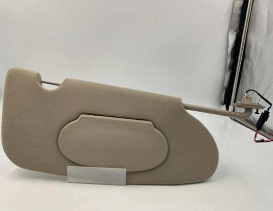 2002 Chrysler PT Cruiser Passenger Sun Visor Sunvisor Gray Illuminated F01B31057