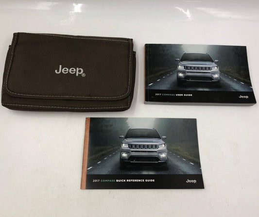 2017 Jeep Compass Owners Manual Handbook Set with Case OEM G02B55038